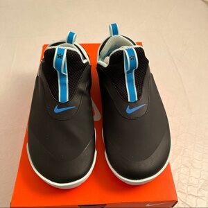 Nike Zoom Pulse slip-on shoe black with aqua trim 9